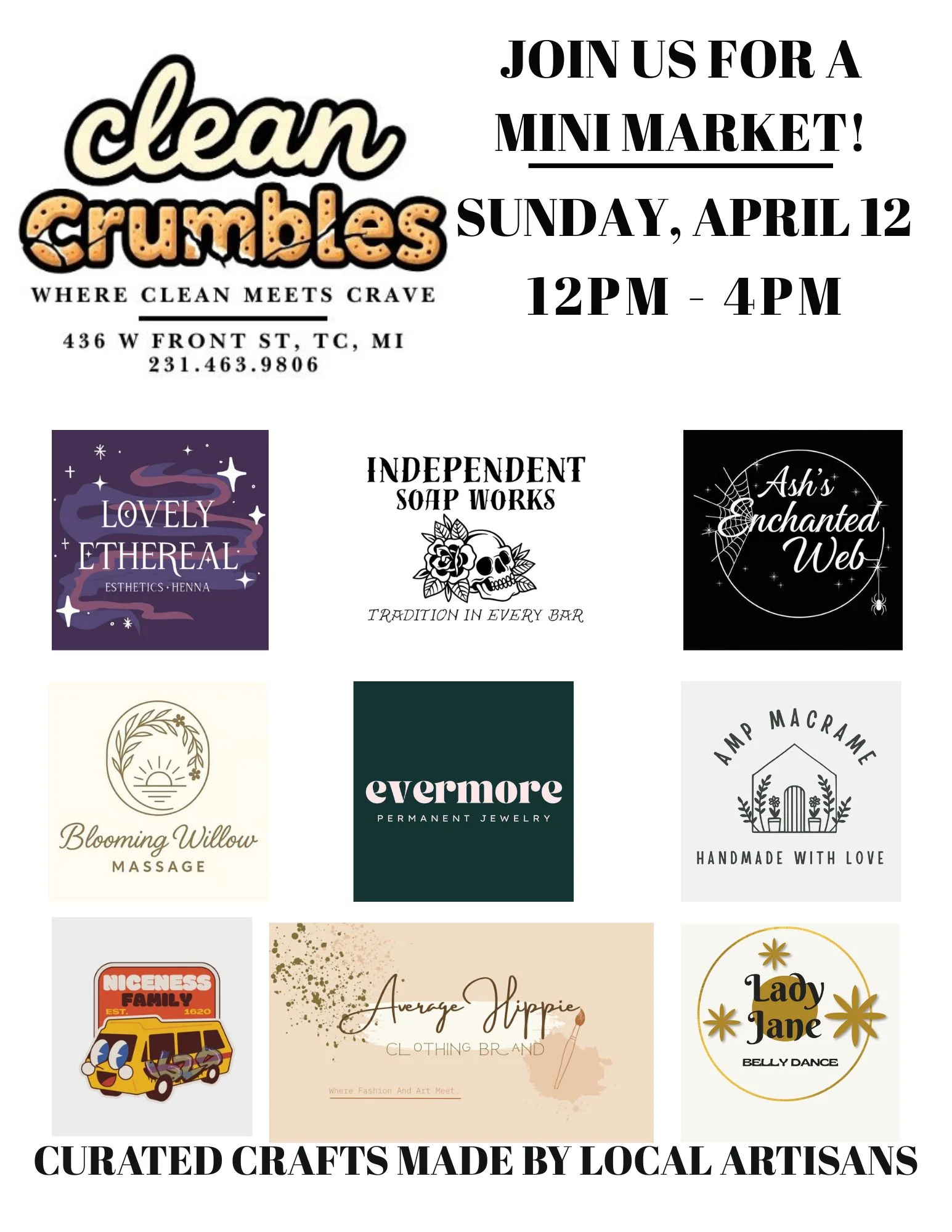 Mini Market at Clean Crumbles